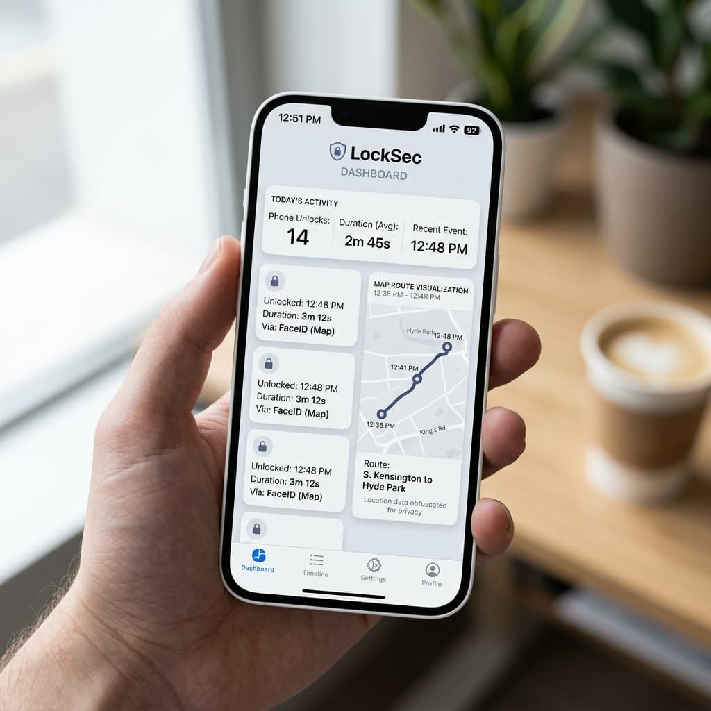 The Unlock Detector screenshot